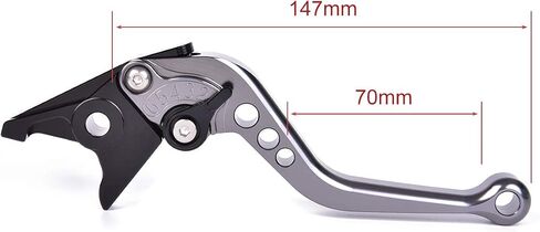 motor-mh Adjustable Brake Clutch Levers for Suzuki GSF600 Bandit 1995-2004, GS500 1992-2008, GSX400 Impulse 1995-1999, GSF250 Bandit Black in Saudi Arabia