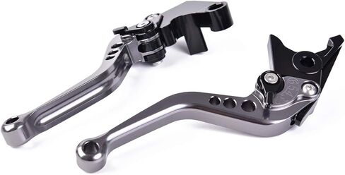 motor-mh Adjustable Brake Clutch Levers for Suzuki GSF600 Bandit 1995-2004, GS500 1992-2008, GSX400 Impulse 1995-1999, GSF250 Bandit Black in Saudi Arabia