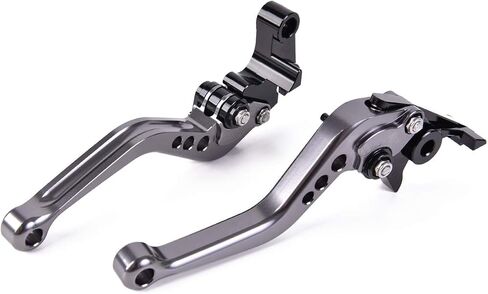 motor-mh Adjustable Brake Clutch Levers for Suzuki GSF600 Bandit 1995-2004, GS500 1992-2008, GSX400 Impulse 1995-1999, GSF250 Bandit Black in Saudi Arabia