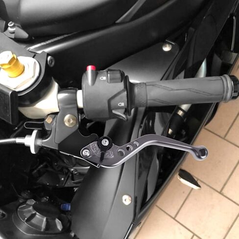 motor-mh Adjustable Brake Clutch Levers for Suzuki GSF600 Bandit 1995-2004, GS500 1992-2008, GSX400 Impulse 1995-1999, GSF250 Bandit Black in Saudi Arabia