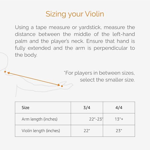 CLAVIO Violin Set 4/4 Full Size, 3/4 Size Fiddle Solidwood and Ebony Fittings with Hard Case, Shoulder Rest, Strings, Bow, Rosin, Tuner and Spruce Panel, Maple Wood 1-piece Back (Antique Brown, 3/4) in Saudi Arabia