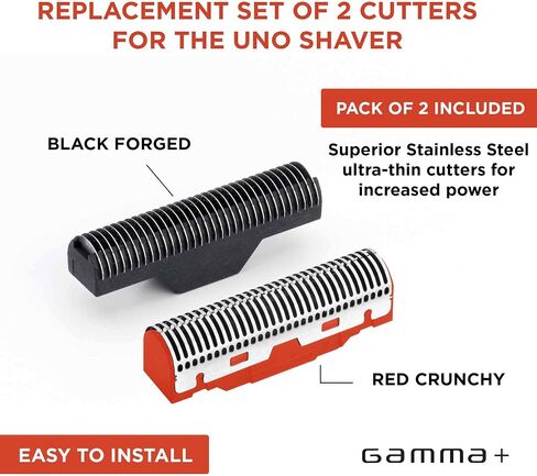 GAMMA+ Uno Replacement Cutters 1 Crunchy Cutter, 1 Forged Cutter in Saudi Arabia