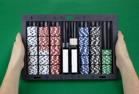 Plastic Poker Dealer Chip Tray in Saudi Arabia