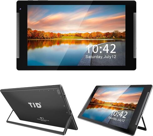 TJD 1011QU 10.1 بوصة Android Tablet 2GB RAM 32GB ROM 128GB قابلة للتوسيع مع رباعي النواة، GPS، BT 5.0، OTG، كاميرا 2MP+8MP للأطفال البالغين (وردي) in Kuwait