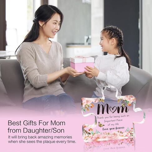 Birthday Gifts for Dad from Daughter, Bonus Best Dad Plaque, Dad Birthday Gifts from Daughter, Ideal Father's Day Thanksgiving Birthday Presents for Dad, New Dad, Stepdad, Father Sign 3.9 x 3.3 inch in Kuwait