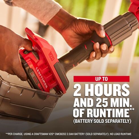 مجموعة أدوات تنظيف الطاقة اللاسلكية 2 في 1 من CRAFTSMAN V20، متعددة الأغراض، تتضمن فرشاة ذات شعيرات، وبطارية 2 أمبير، وشاحن بطارية V20، وعمود تلسكوبي 60.5 بوصة (CMCPS520D1) in Saudi Arabia