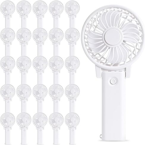 10 Pcs No Battery Portable Handheld Fan Bulk Wedding Fan Personal Hand Held Fan Small Hand Fan Mini Portable Fan for Wedding Bachelorette Party Favor (Classic) in Saudi Arabia