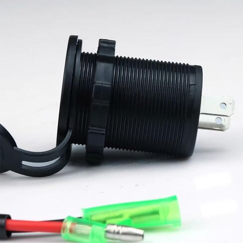 ZORZA 1 قطعة شاحن USB مزدوج للدراجات النارية مع شاحن بطارية مرحل لـ Kawasaki Versys650 Versys1000 Ninja400 Ninja650 Versys 650 1000 X300 X650 Ninja 400 650 in Saudi Arabia