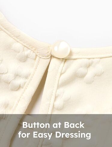 PATPAT Baby Girl's Playwear Dress Ruffle Sleeve A-line Cute Bowknot Dresses Sundress in Saudi Arabia