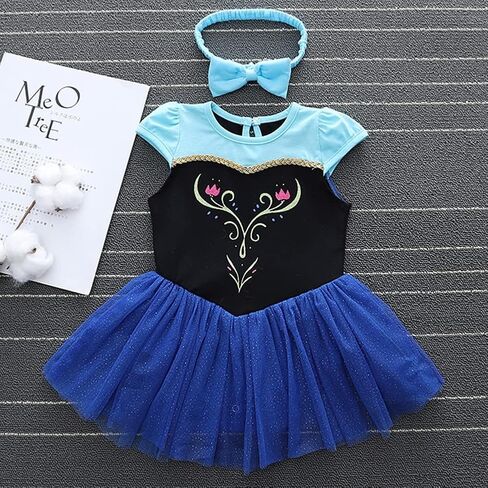 NEWEPIE Baby Girls Halloween Costume Princess Birthday Romper Tutu Dress w/Headband Christmas Party Fancy Outfits in Saudi Arabia