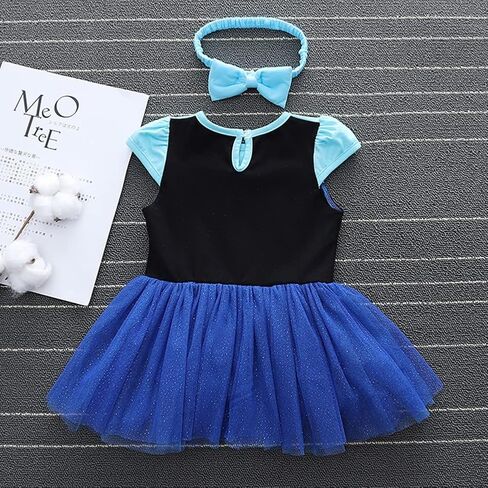NEWEPIE Baby Girls Halloween Costume Princess Birthday Romper Tutu Dress w/Headband Christmas Party Fancy Outfits in Saudi Arabia