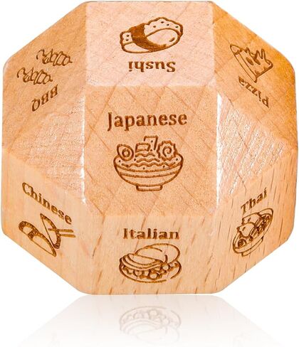 18 جانبًا من هدايا الذكرى السنوية لتاريخ الليل له، هدايا مضحكة لعيد الحب، هدايا مضحكة لصديقها، الزوجين، نرد الطعام، عيد الميلاد، الزفاف، هدايا عيد الميلاد للنساء والرجال، هدايا النرد الخشبي in Kuwait