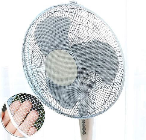 TOPINCN 4 قطع غطاء غبار المروحة، غطاء شبكي للمروحة، آمن للأطفال الرضع، قابل للغسل وإعادة الاستخدام، غطاء مضاد للغبار، لون عشوائي عملي للمروحة المستديرة in Saudi Arabia