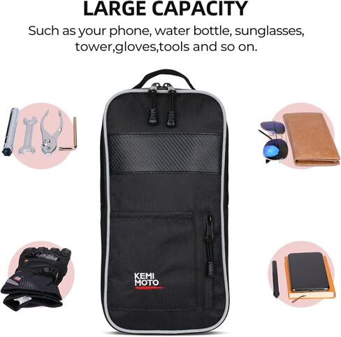 KEMIMOTO UTV Storage Bag Compatible with 2019+ Talon 1000R 1000X 2020+ 1000X-4 1680D High-Density Water Resistant UTV Center Storage Bag with Water Repellent Zipper Center Seat Storage Bag in Saudi Arabia