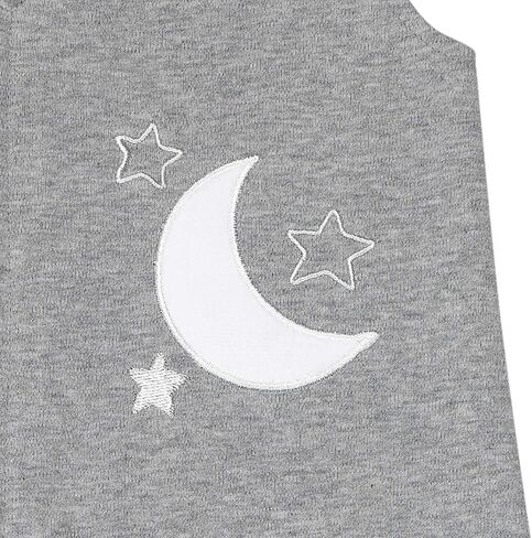 Lambs & Ivy Luna White/Gray Celestial Owl 4-Piece Nursery Baby Crib Bedding Set (740004V) in Saudi Arabia