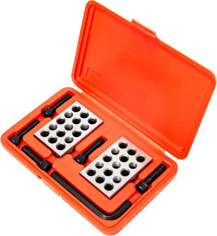 كتل دقيقة 1-2-3 بوصة قطعتان/زوج، كتل العد متوازية في حدود 0.0002 بوصة، كتل إعداد فولاذية صلبة مع علبة بلاستيكية، مجموعة متوازيات ميكانيكية لمختلف المهام الهندسية الدقيقة in Kuwait