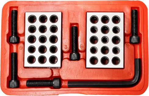 كتل دقيقة 1-2-3 بوصة قطعتان/زوج، كتل العد متوازية في حدود 0.0002 بوصة، كتل إعداد فولاذية صلبة مع علبة بلاستيكية، مجموعة متوازيات ميكانيكية لمختلف المهام الهندسية الدقيقة in Kuwait