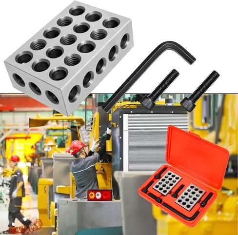 كتل دقيقة 1-2-3 بوصة قطعتان/زوج، كتل العد متوازية في حدود 0.0002 بوصة، كتل إعداد فولاذية صلبة مع علبة بلاستيكية، مجموعة متوازيات ميكانيكية لمختلف المهام الهندسية الدقيقة in Kuwait