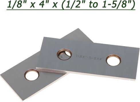 Timunr 10 Pair 1/8 x 4 Machinist Parallel Block Tool Set, 0.0002 Parallelism 1/2 to 1-5/8 Alloy Steel Accuracy Matched Parallel Bar in Saudi Arabia