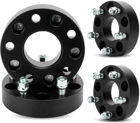 فواصل عجلة TadaMark 5x5 2 بوصة 5x127 محولات عجلة مزورة 5 عروات مناسبة لسيارة دودج دورانجو جيب جراند شيروكي 2011-2023 غلاديتور 2020-2023 رانجلر 2019-2023 71.5 مم مع مسامير M14x1.5 4 قطع in Saudi Arabia