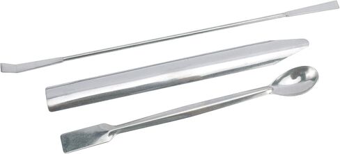 مجموعة أدوات مختبر AuInn Scientific Labwares للمبتدئين، تتضمن ملقط بوتقة وملعقة وملعقة وملعقة اختبار ومشابك أنبوبية وملقط معقم in Kuwait