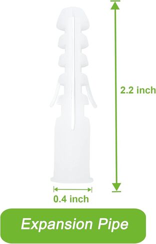 ECKJ 5 بوصة 304 خطافات عين من الفولاذ المقاوم للصدأ، عيون لولبية شديدة التحمل مع أنابيب، مسامير عين كبيرة للخشب، الأرجوحة، كرسي متأرجح، اليوغا، تأمين أسلاك الكابلات للاستخدام الداخلي والخارجي، فتحة ذاتية التنصت in Kuwait