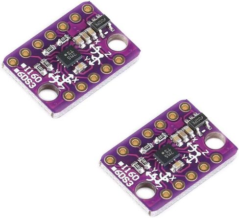 JESSINIE 2Pcs BMI160 6-axis Gyroscope Gravity Acceleration Sensor Module GY-BMI160 6DOF Accelerometer Gyroscope Gravity Detector Sensor Aircraft Walking Step I2C SPI for Arduino in Saudi Arabia