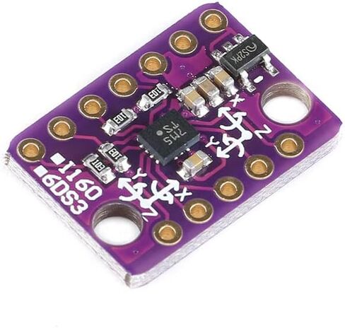 JESSINIE 2Pcs BMI160 6-axis Gyroscope Gravity Acceleration Sensor Module GY-BMI160 6DOF Accelerometer Gyroscope Gravity Detector Sensor Aircraft Walking Step I2C SPI for Arduino in Saudi Arabia