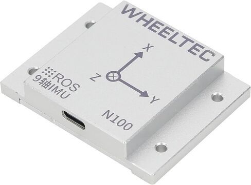 وحدة الملاحة بالقصور الذاتي من youyeetoo WHEELTEC N100 مع غلاف معدني - 9 محاور AHRS/جيروسكوب، تردد إخراج 400 هرتز، TTL/CAN/RS485 يدعم ROS للروبوت/الطائرة بدون طيار in Kuwait