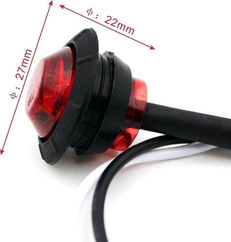 10 Pack Waterproof Marine Boat LED Lights, LED Underwater Lighting, Utility Led Interior Lights Navigation Lights Deck Courtesy Lights 12V for Yacht Boat Fishing Pontoon Sailboat Kayak (White) in Saudi Arabia