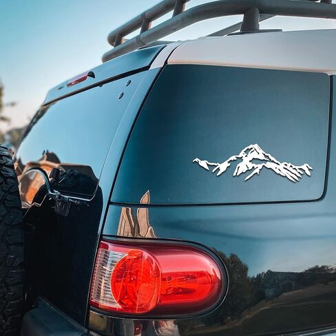 GRITKULTURE Mt. Cook Mountain Outdoor Decal Sticker for Cars, Tumblers, Laptops, and Trucks Window Decal Camping Stickers (Mt.Cook) in Saudi Arabia