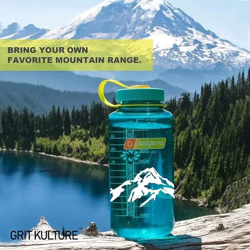 GRITKULTURE Mt. Cook Mountain Outdoor Decal Sticker for Cars, Tumblers, Laptops, and Trucks Window Decal Camping Stickers (Mt.Cook) in Saudi Arabia
