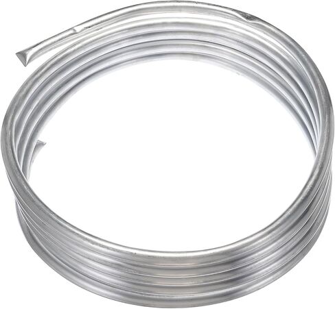 MECCANIXITY Aluminum Coiled Tubing 5/8" OD 1/32" Wall Thickness 16ft Seamless Round Tube Heating for Air Conditioner, Refrigerator, Compressor in Saudi Arabia