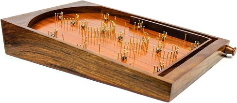 Nagina International Bagatelle Pinball Game on Traditional Wooden Craft Table | Gifts and Exclusive Games (Large) in Saudi Arabia