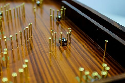 Nagina International Bagatelle Pinball Game on Traditional Wooden Craft Table | Gifts and Exclusive Games (Large) in Saudi Arabia