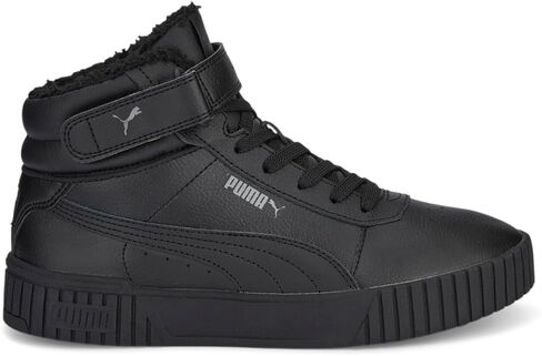 حذاء رياضي نسائي من PUMA Carina 2.0 Mid WTR برباط كاجوال - أسود - مقاس 8.5 M in Kuwait