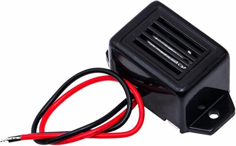 5PCS Alarm Buzzer DC 12V 85dB Mini Electronic Alarm Buzzers Constant Tone in Saudi Arabia