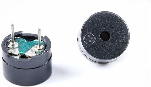 10pcs 42Ω Passive Buzzer 12MM*8.5MM 12085 42R 42 ohms Resistance AC 3V 5V Piezo Buzzers 12MMx8.5MM in Saudi Arabia