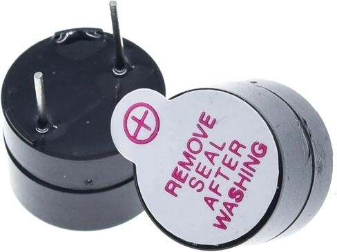 10pcs 3v Active Buzzer Magnetic Long Continous Beep Tone Alarm Ringer 12mm MINI Active Piezo Buzzers Fit for Computers Printers in Saudi Arabia