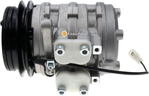 FridayParts A/C Compressor 447200-7443 Compatible for Kubota M4900 M5700 M6800 M8200 M9000 Replacement in Saudi Arabia