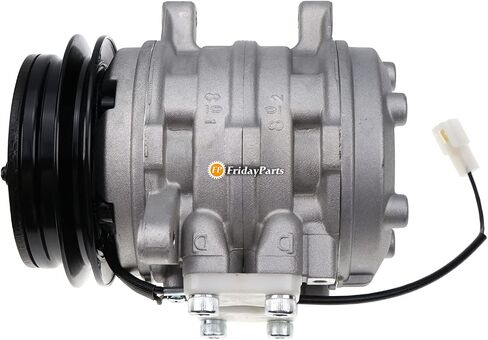 FridayParts A/C Compressor 447200-7443 Compatible for Kubota M4900 M5700 M6800 M8200 M9000 Replacement in Saudi Arabia
