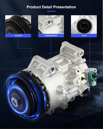 ECCPP AC Compressor 2021-2023 for Lexus ES250 2.5L 2013-2023 for Toyota RAV4 2.5L Air Conditioning Compressor in Saudi Arabia