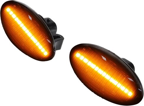 X AUTOHAUX NO.36410-63J02/36410-84M00 Clear Lens LED Amber Lights Side Marker Turn Signal Light for Suzuki Alto GF 2009-2013 for Suzuki SX4 S-Cross 2013-2020 in Saudi Arabia