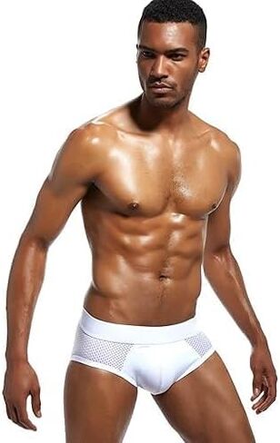Men's Underwear Briefs Men Sexy Underwear Breathable Mesh Briefs Soft Bulge Pouch Underwear in Saudi Arabia