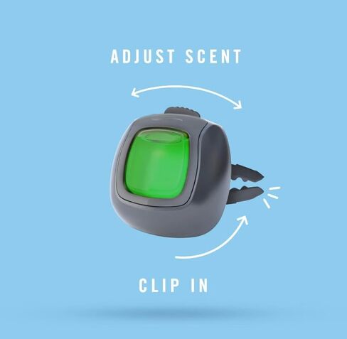 Generic Febreze Car Air Freshener Vent Clips - 2 Clips - 0.07 Fl Oz (New Car) in Saudi Arabia