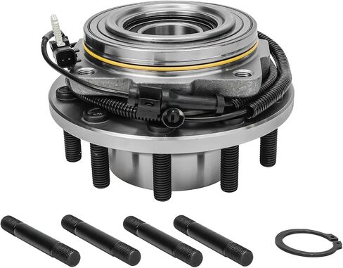 Detroit Axle - 4WD Front Wheel Bearing Hub for 2011-2016 Ford F-450 F-550 Super Duty [10-Lug] 2012 2013 2014 2015 Wheel Bearing Hub Assembly Replacement in Saudi Arabia