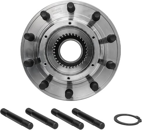 Detroit Axle - 4WD Front Wheel Bearing Hub for 2011-2016 Ford F-450 F-550 Super Duty [10-Lug] 2012 2013 2014 2015 Wheel Bearing Hub Assembly Replacement in Saudi Arabia
