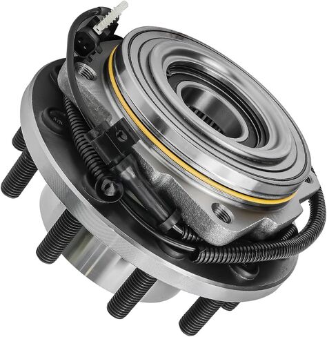 Detroit Axle - 4WD Front Wheel Bearing Hub for 2011-2016 Ford F-450 F-550 Super Duty [10-Lug] 2012 2013 2014 2015 Wheel Bearing Hub Assembly Replacement in Saudi Arabia