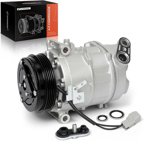A-Premium Air Conditioner AC Compressor with Clutch Compatible with Ram ProMaster 1500 2014-2017, ProMaster 2500 2014-2018, ProMaster 3500 2014-2018, 3.0L in Saudi Arabia