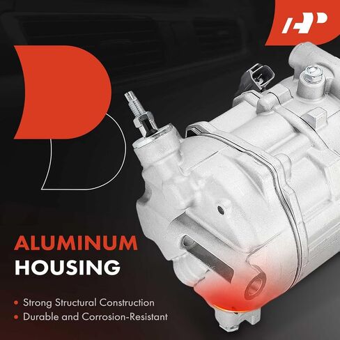 A-Premium Air Conditioner AC Compressor with Clutch Compatible with Ram ProMaster 1500 2014-2017, ProMaster 2500 2014-2018, ProMaster 3500 2014-2018, 3.0L in Saudi Arabia
